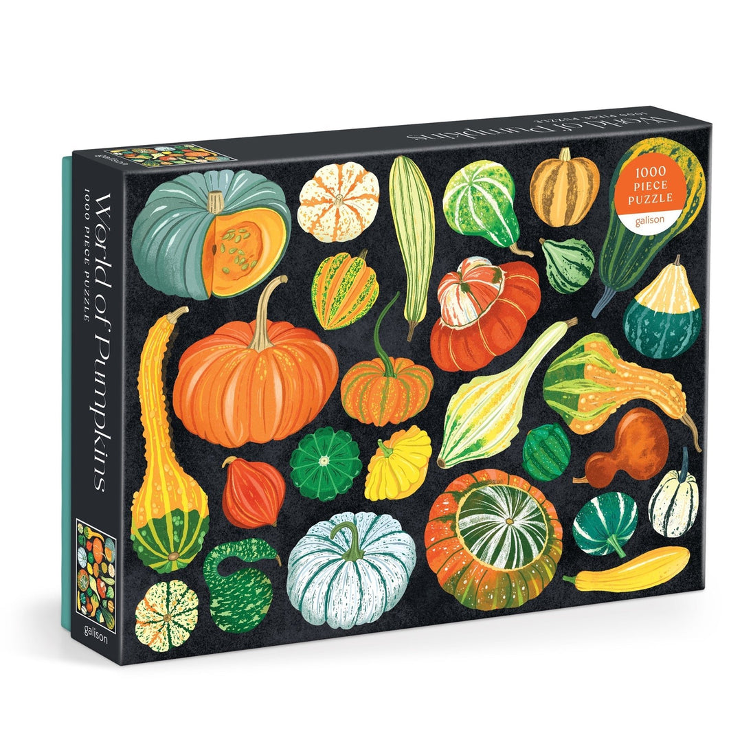 World of Pumpkins 1000 Piece Puzzle - Merry PigletsGalison