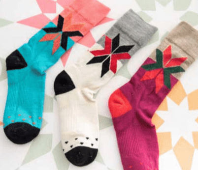 World's Softest Woods Crew - Merry PigletsWorld's Softest Socks