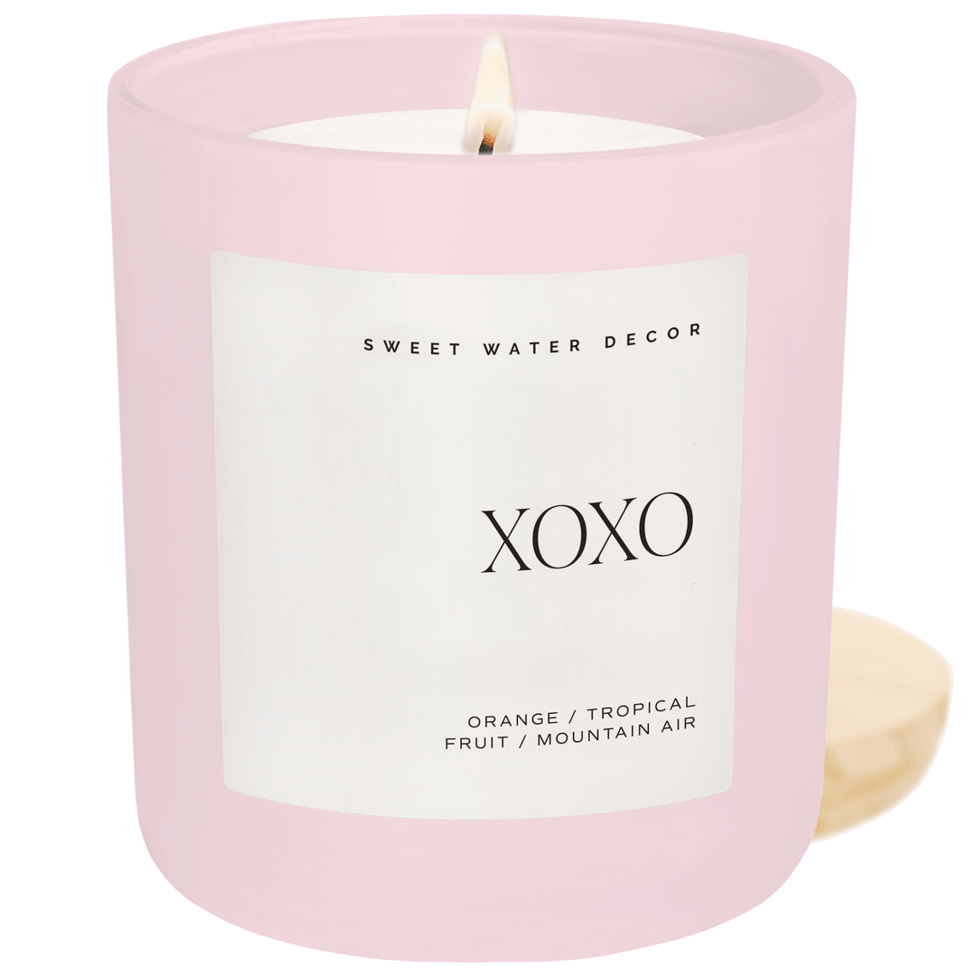 XOXO Pink Candle - Merry PigletsSweet Water Decor