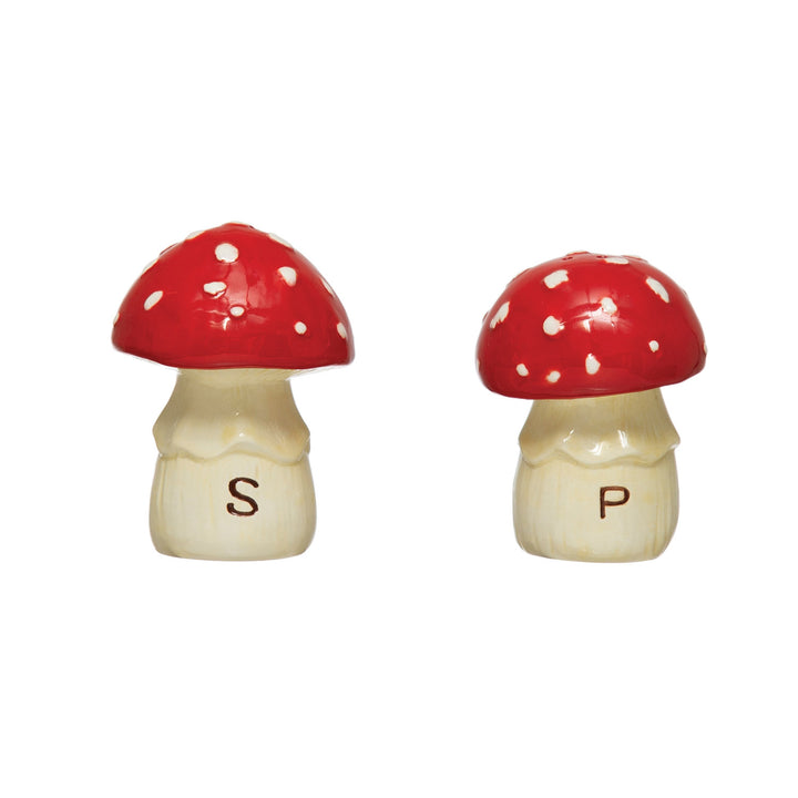 Mushroom Salt and Pepper Shakers