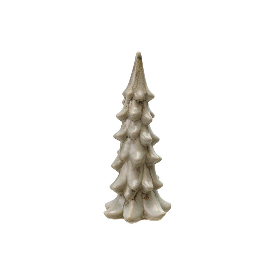 Pale Green Stoneware Tree