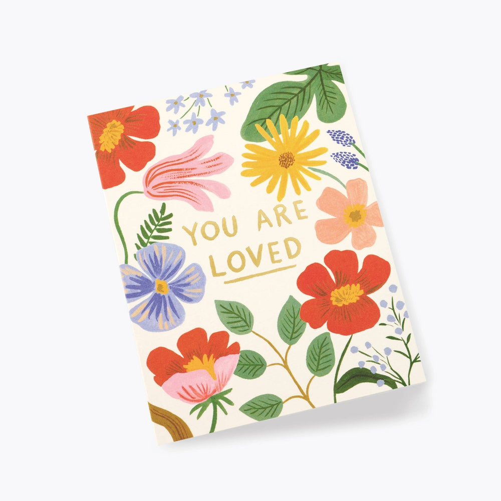 You Are Loved Greeting Card - Merry PigletsRifle Paper Co.
