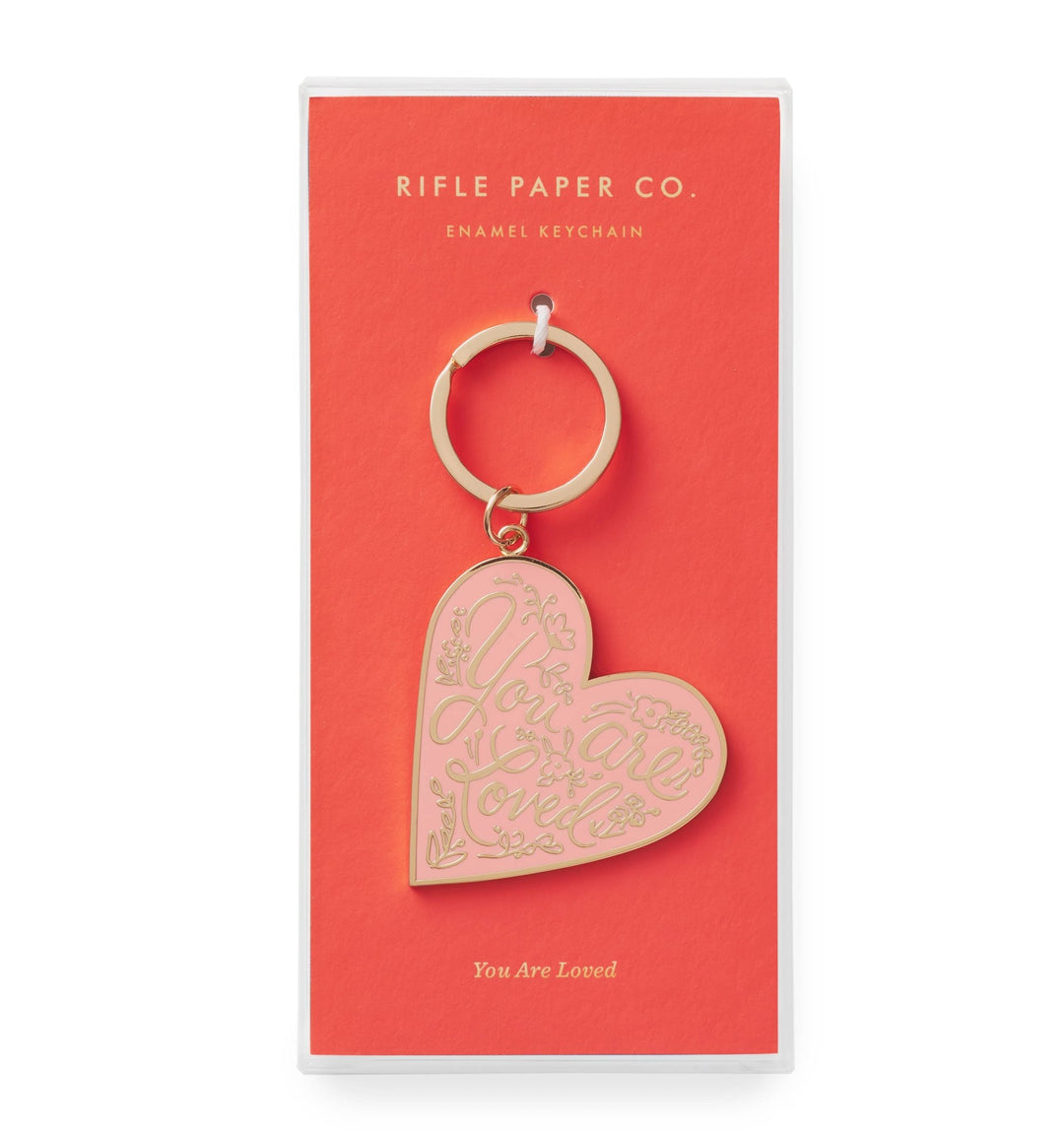 You Are Loved Keychain - Merry PigletsRifle Paper Co.