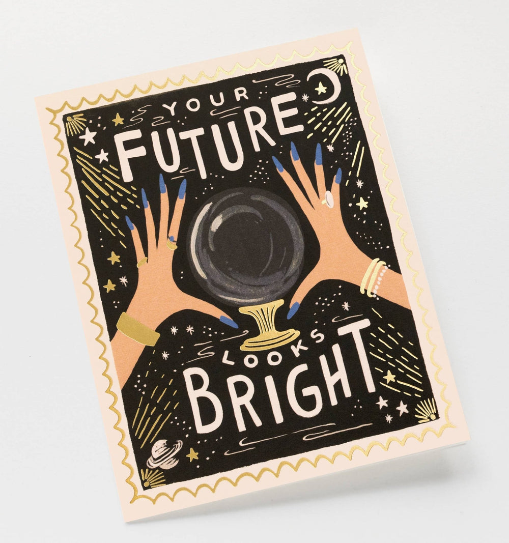 Your Future Looks Bright Card - Merry PigletsRifle Paper Co.