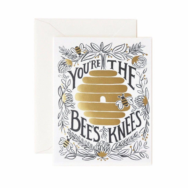 You're the Bee's Knees Greeting Card - Merry PigletsRifle Paper Co.