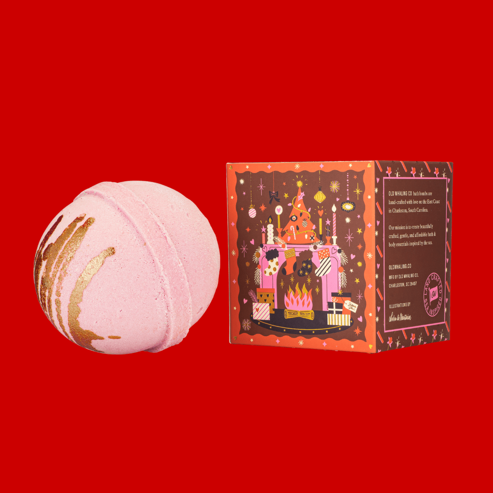 Yuletide Glow Bath Bomb - Merry PigletsOld Whaling Company
