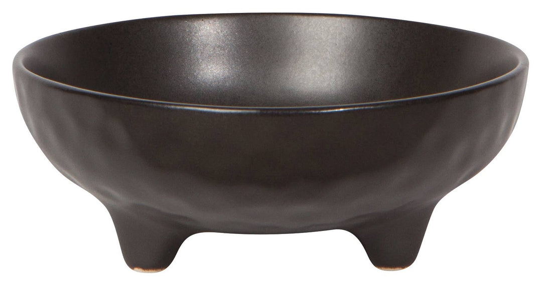 Black Footed Bowl 4.5 inch - Merry Piglets