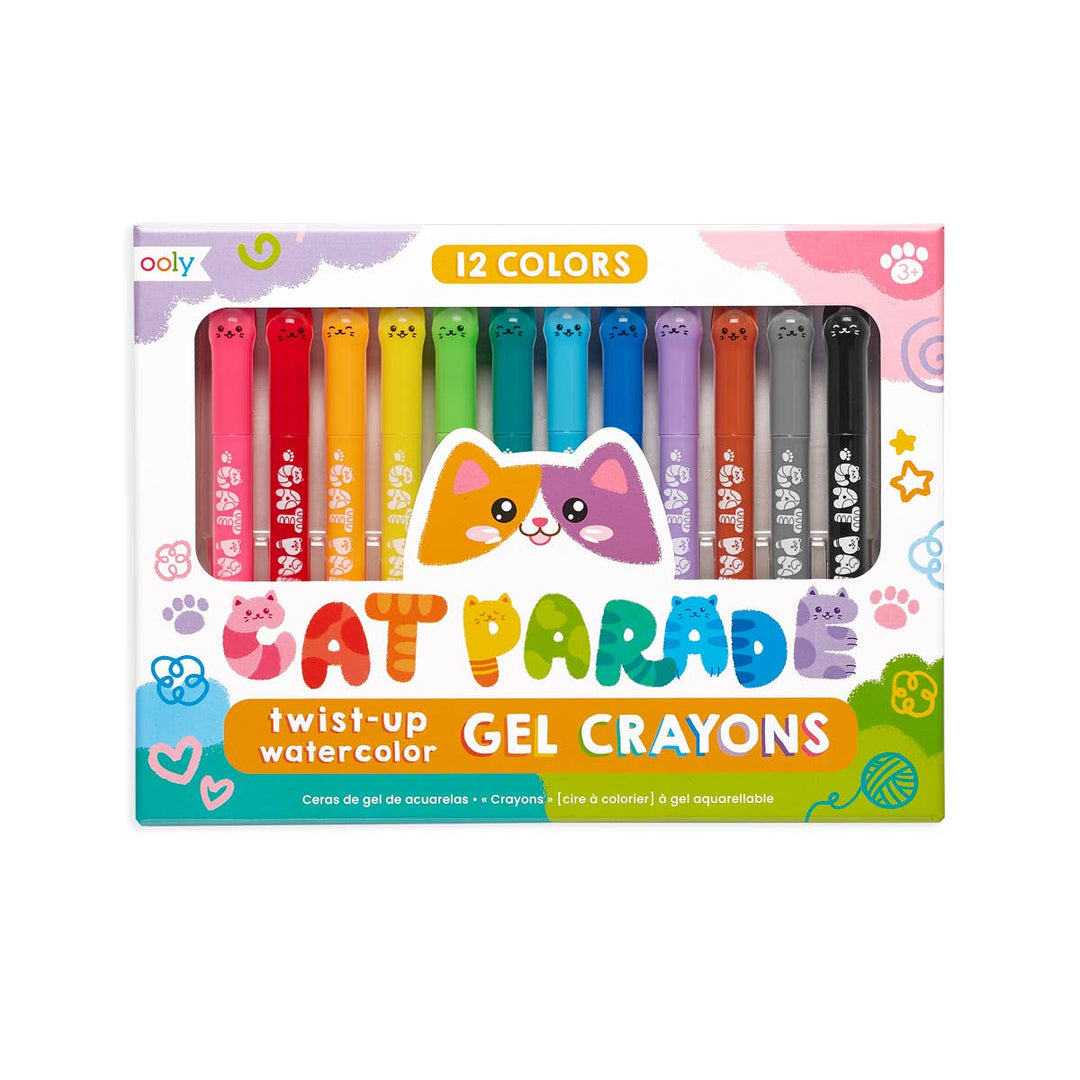 Cat Parade Gel Crayons - Merry Piglets