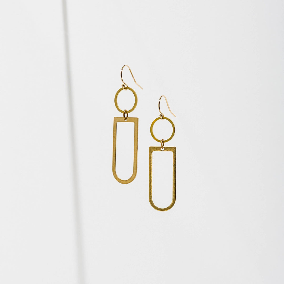 Axiom Geometry Earrings - Merry Piglets