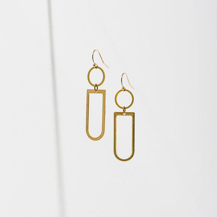 Axiom Geometry Earrings - Merry Piglets