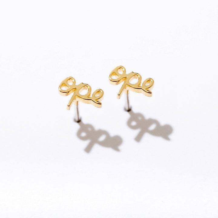 Ope Stud Earrings - Merry Piglets