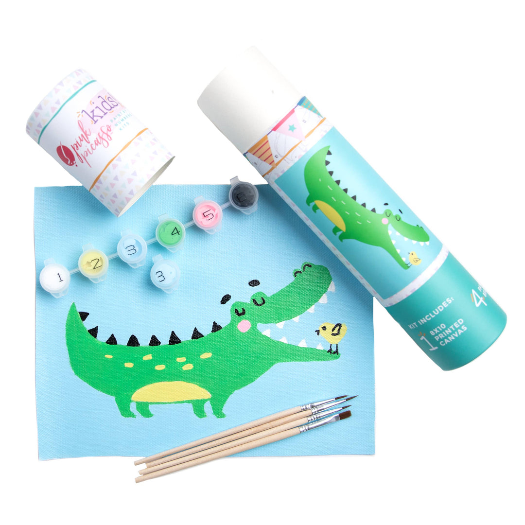 Later Gator Paint by Number Kit - Merry Piglets