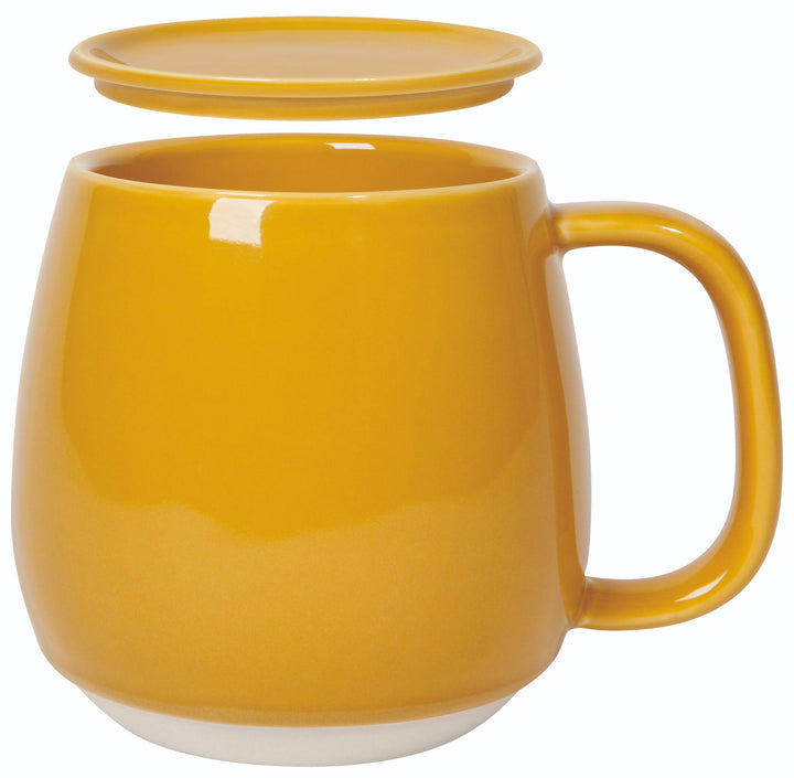 Ochre Tint Mug - Merry Piglets