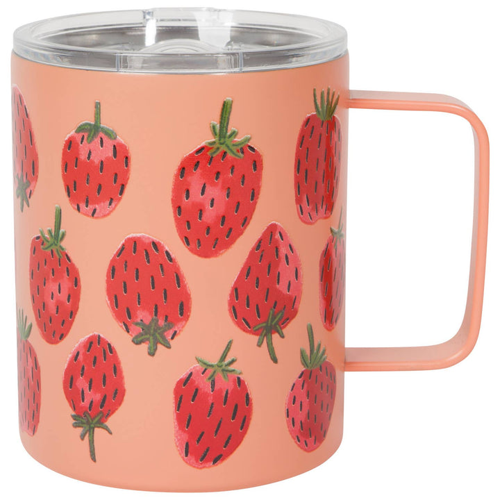 Berry Sweet Insulated Travel Mug - Merry Piglets