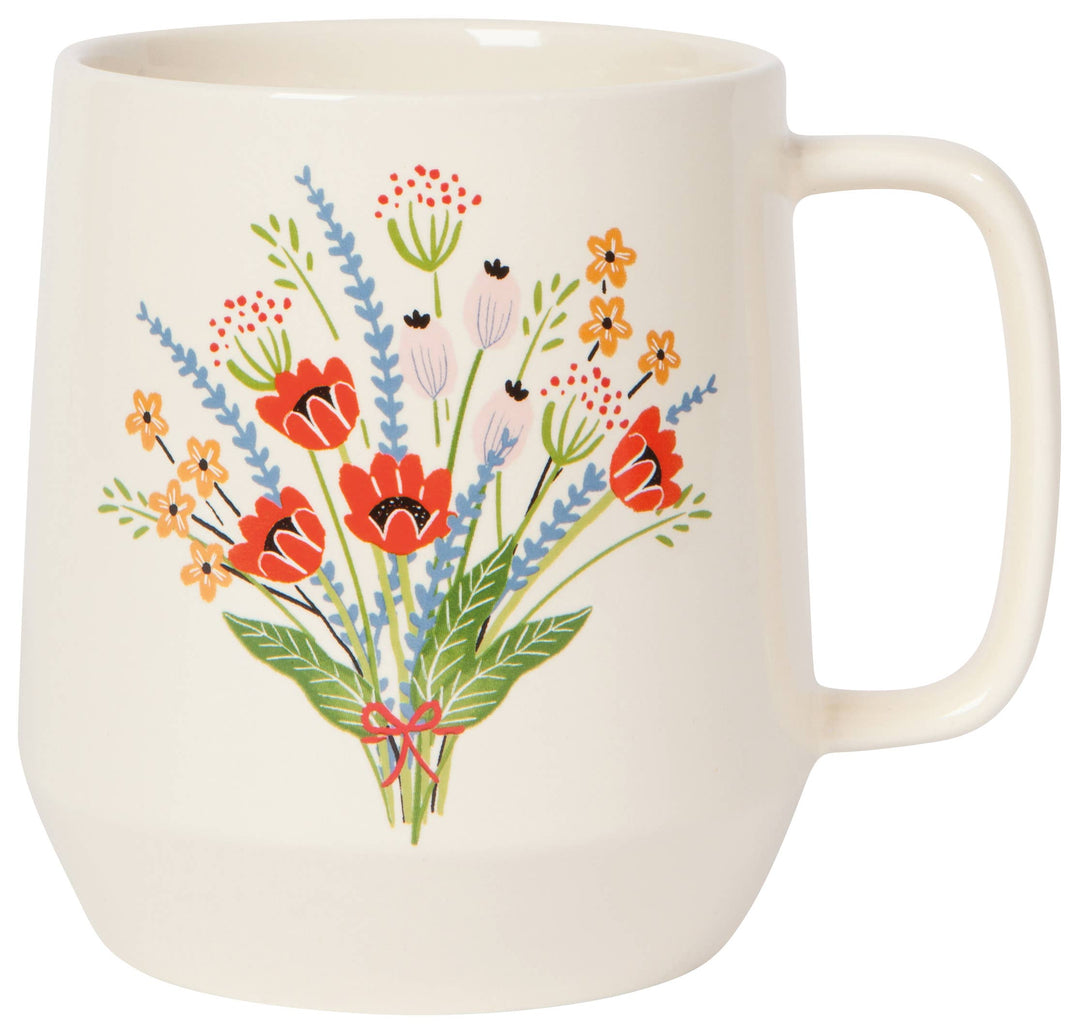 Bouquet Mega Mug 18 oz - Merry Piglets