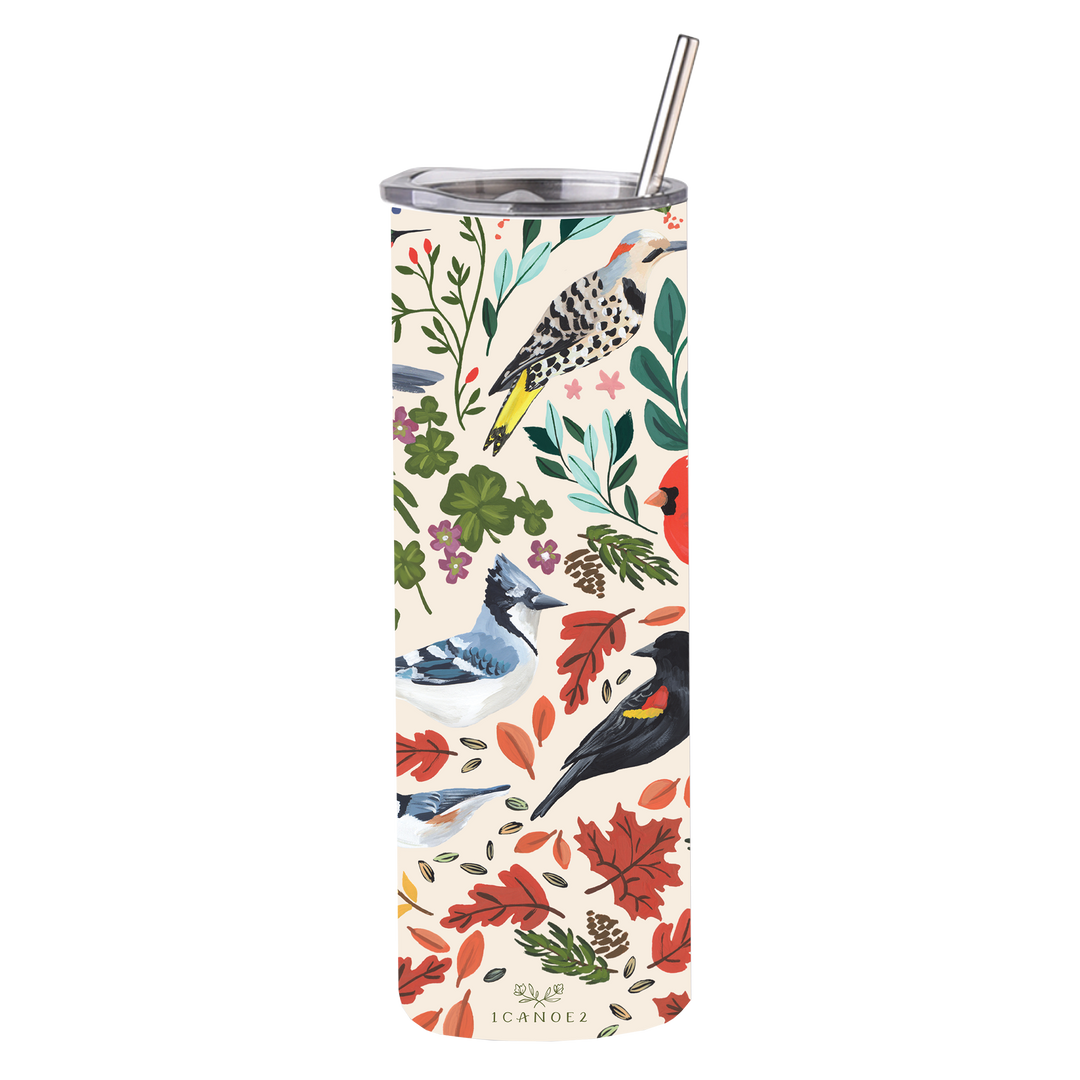 Feathered Friends Tumbler - Merry Piglets