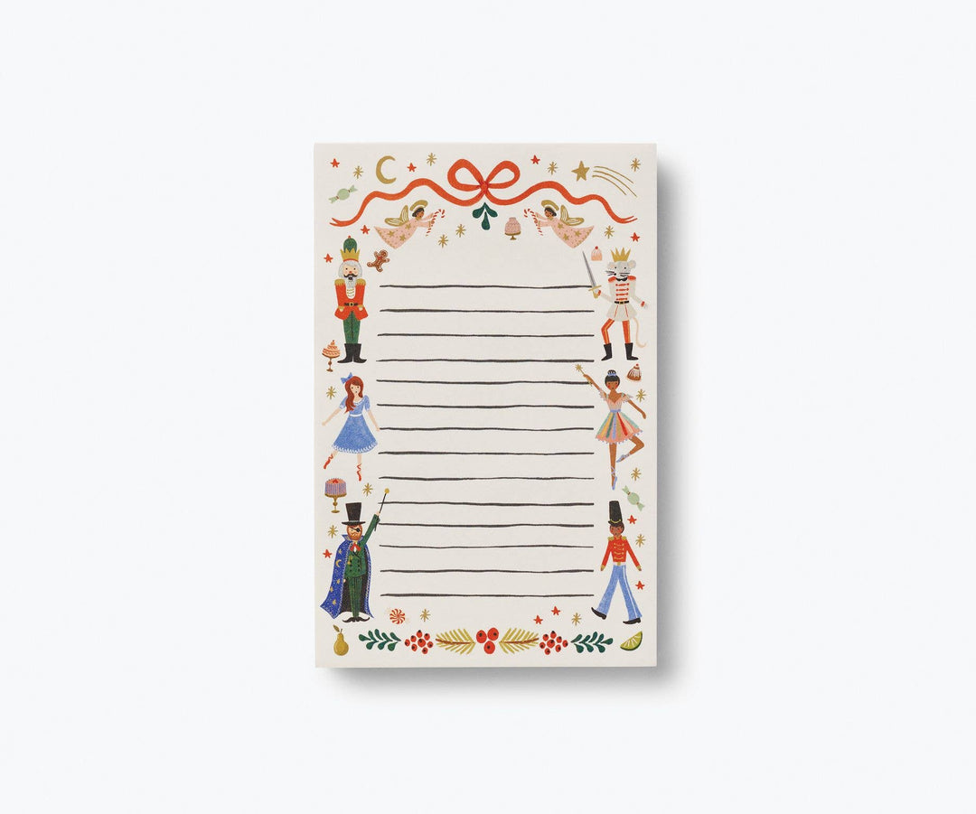 Nutcracker Notepad - Merry Piglets