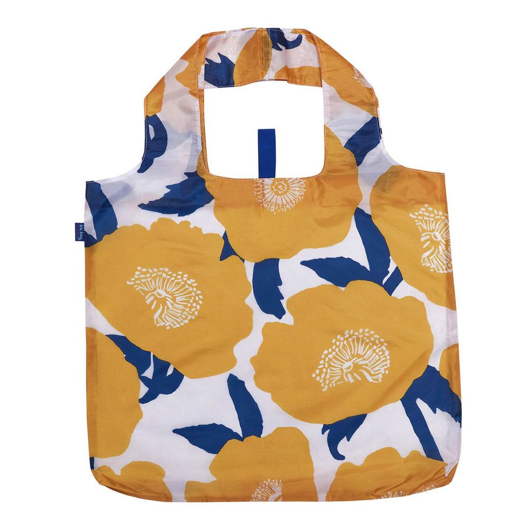 POPPIES blu Bag Reusable Shopper Tote - Merry Piglets