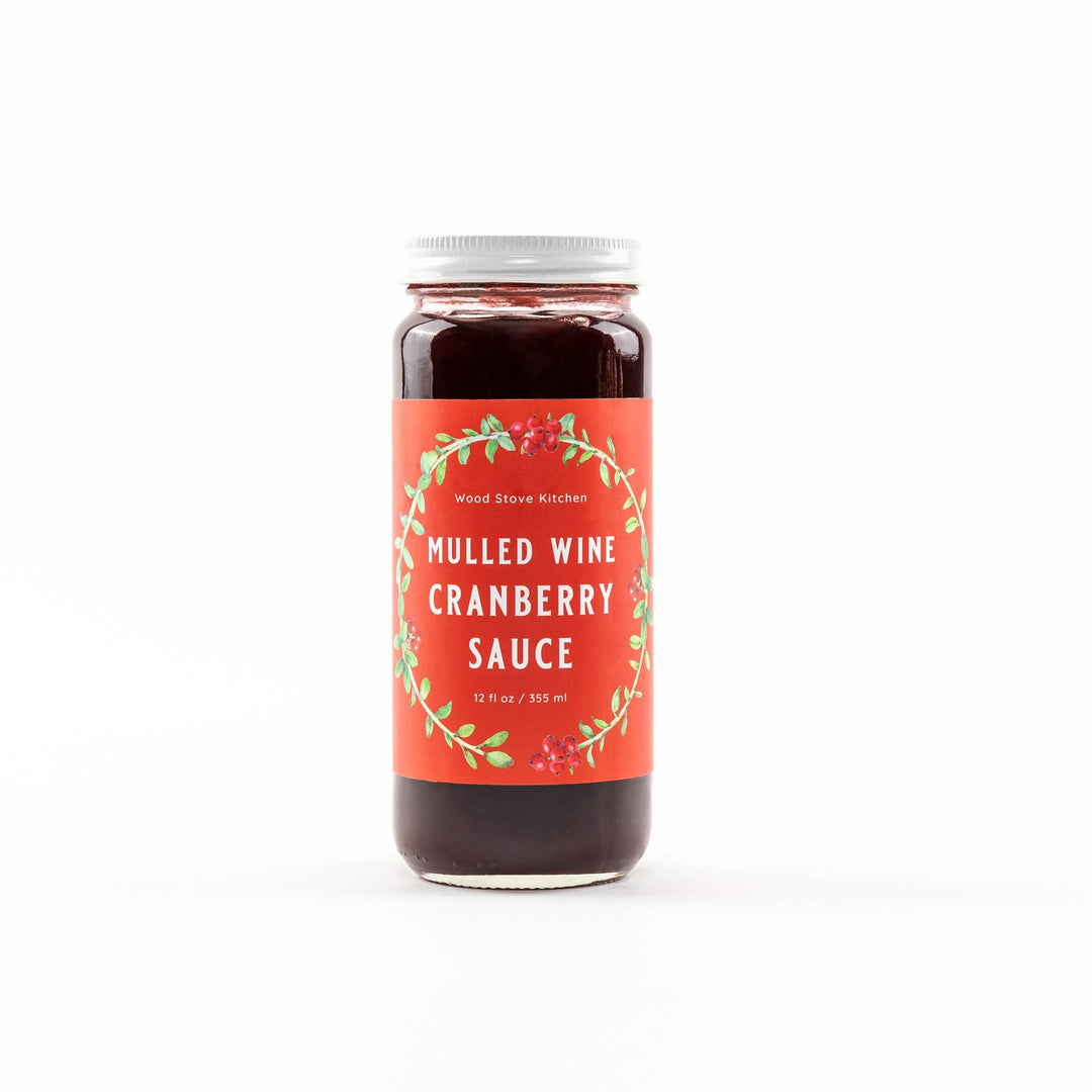 Mulled Wine Cranberry Sauce - Merry Piglets
