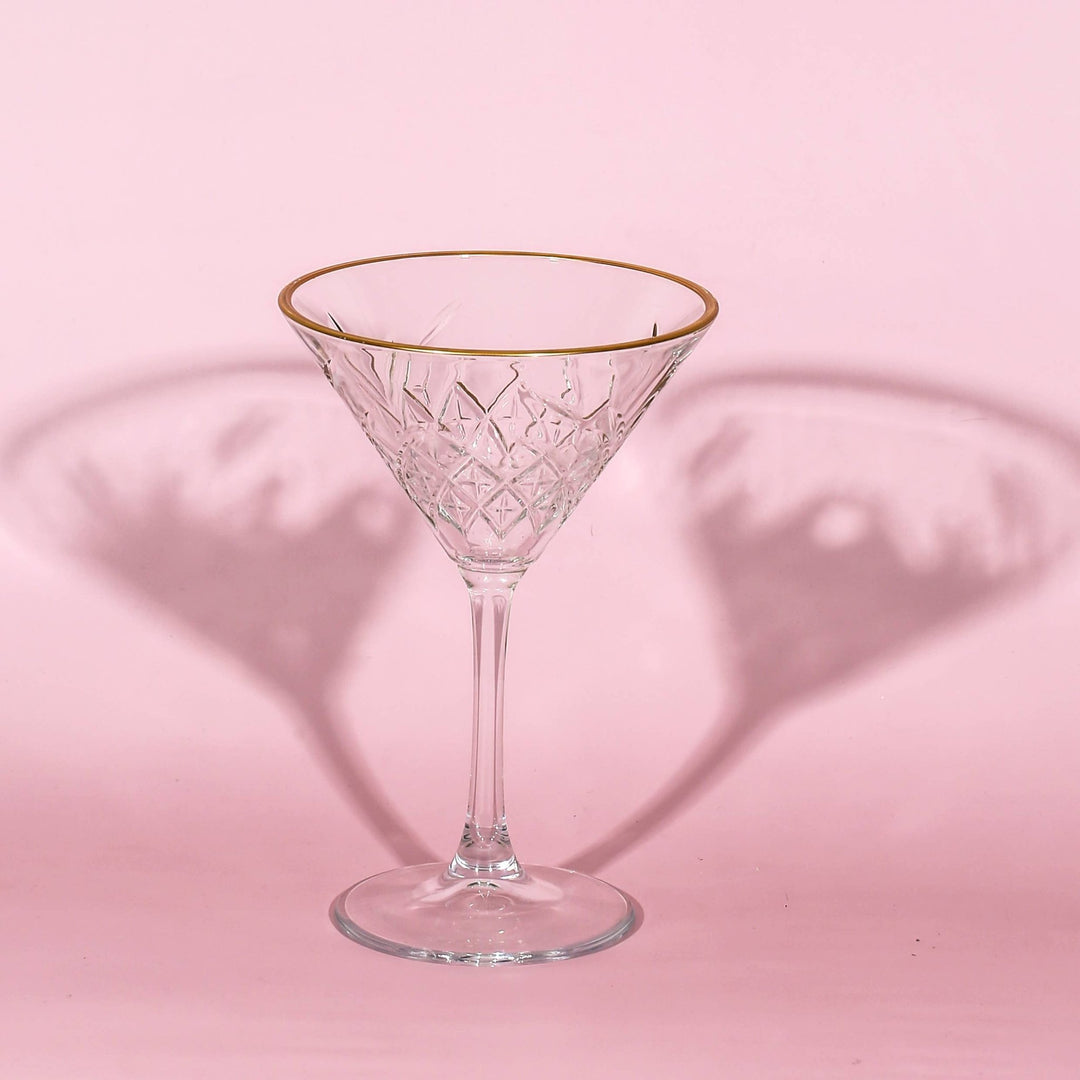 Art Deco Martini Glass - Merry PigletsMory Design Store