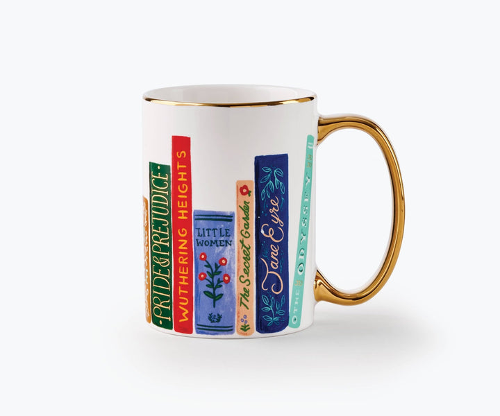 Book Club Porcelain Mug - Merry PigletsRifle Paper Co.