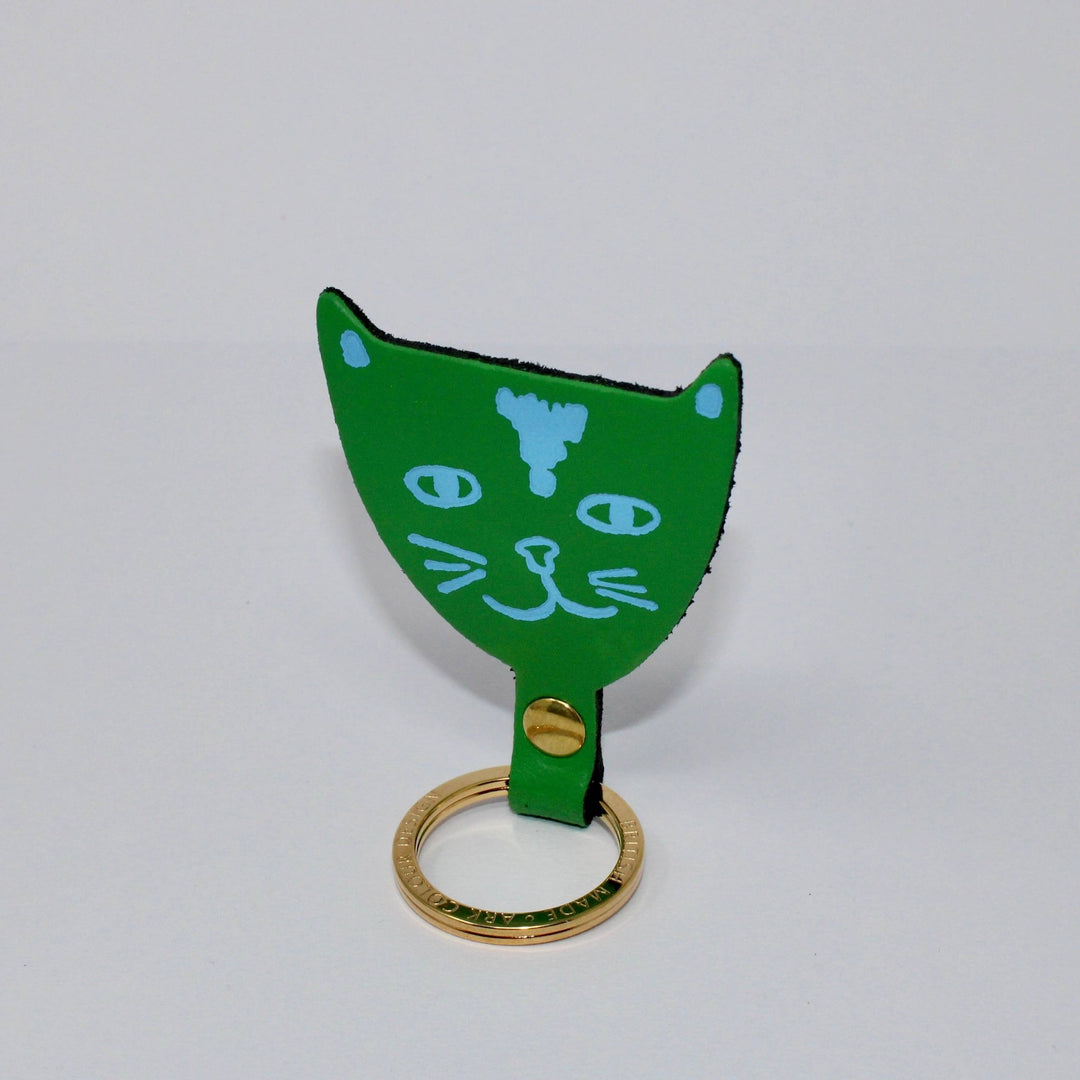Cat Key Fob - Merry PigletsArk Colour Design