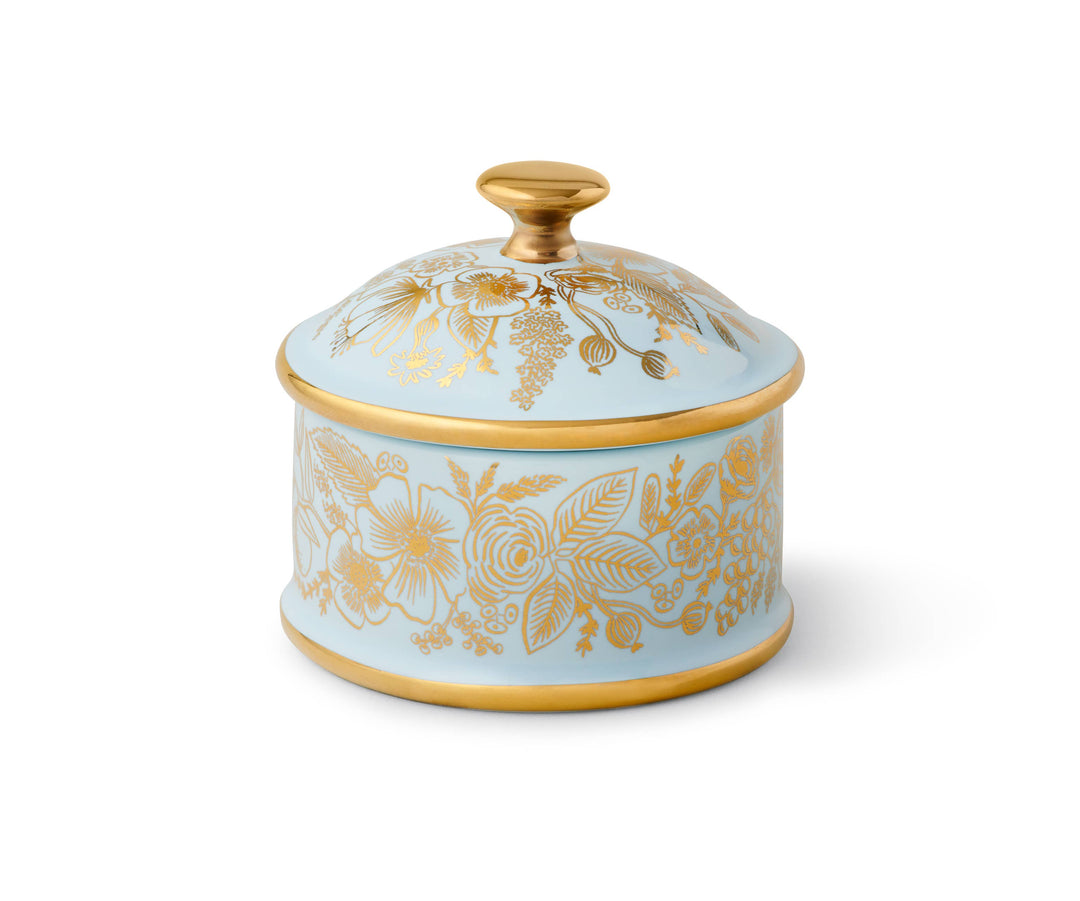 Colette Round Porcelain Box - Merry Piglets