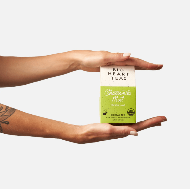 Chamomile Mint Tea Bags - Merry PigletsBig Heart Tea Co.