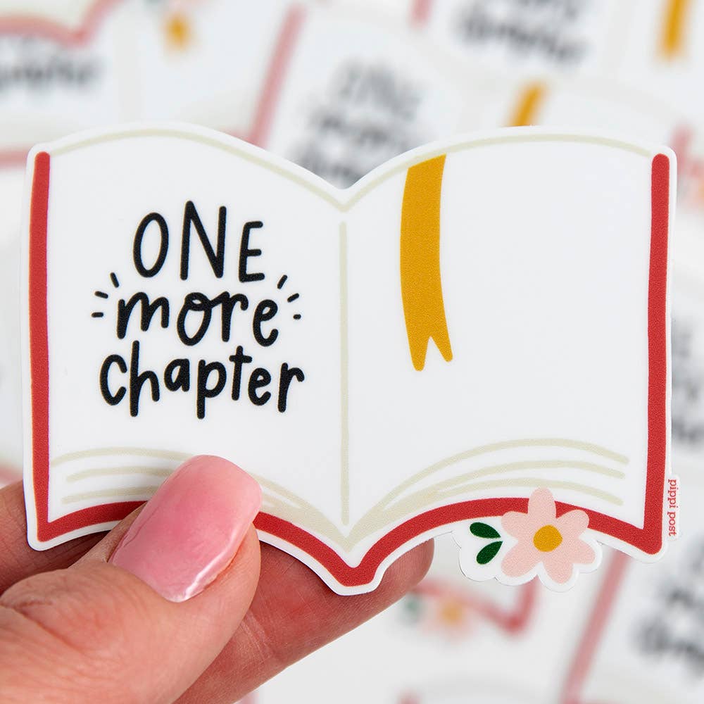 One More Chapter Decal Sticker - Merry Piglets