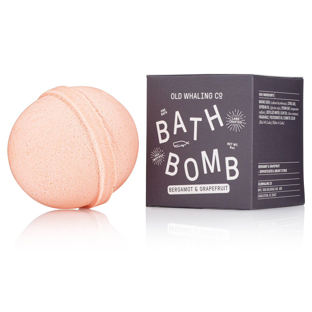 Bergamot & Grapefruit Bath Bomb - Merry Piglets