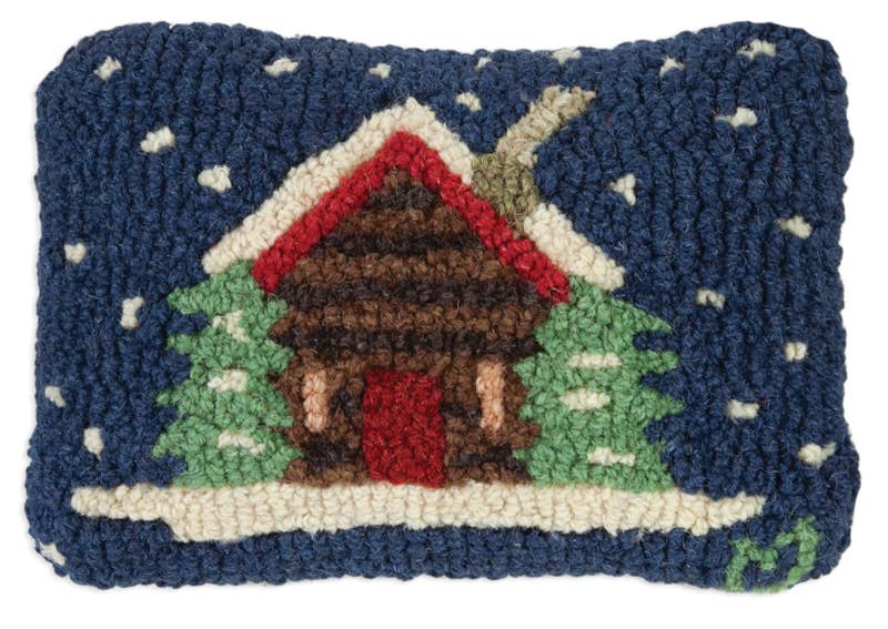 Cabin Wool Pillow - Merry Piglets