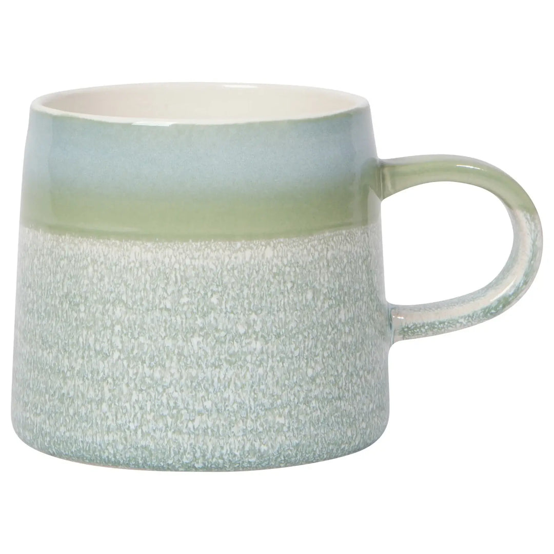 Mineral Sage Reactive Glaze Mug - Merry Piglets