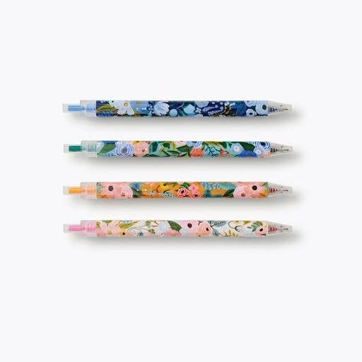 Garden Party Gel Pen Set of 4 - Merry Piglets