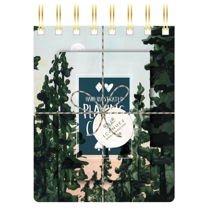 Forest Playing Cards Set - Merry Piglets1canoe2 | One Canoe Two Paper Co.
