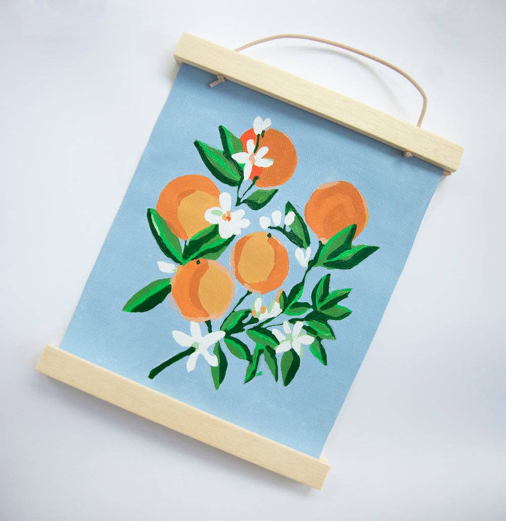 Hanging Solution 8x10 Paint By Numbers - Merry PigletsPink Picasso Kits