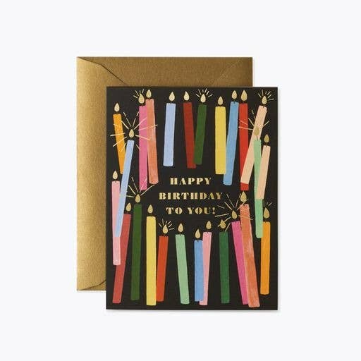 Happy Birthday To You Greeting Card - Merry PigletsRifle Paper Co.