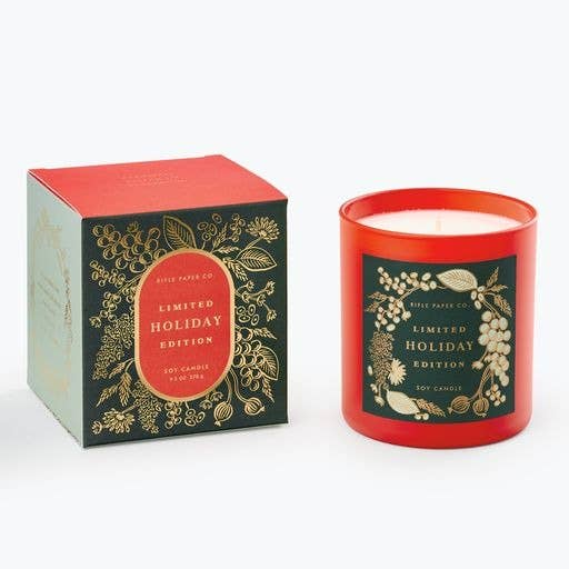 Holiday Candle by Rifle - Merry PigletsRifle Paper Co.