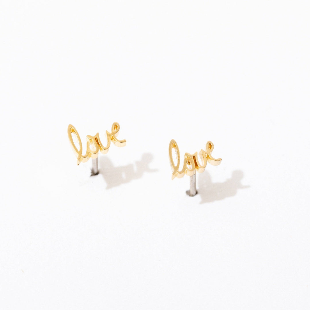 Love Stud Earrings - Merry PigletsLarissa Loden