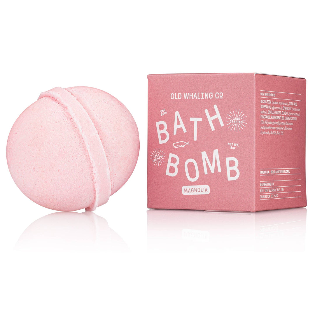 Magnolia Bath Bomb - Merry PigletsOld Whaling Company