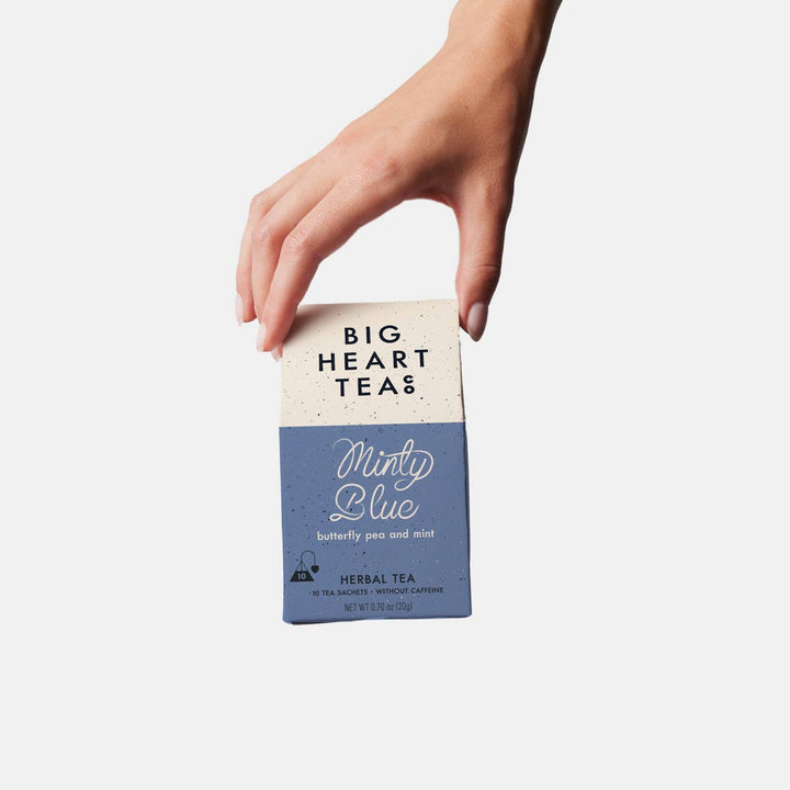 Minty Blue Tea Bags - Merry PigletsBig Heart Tea Co.