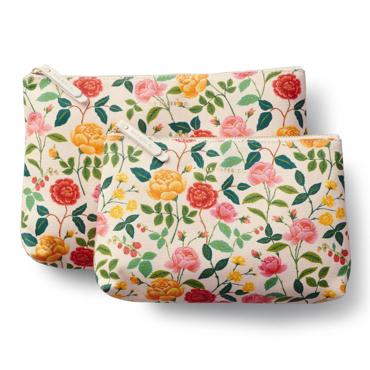 Roses Pouch Set - Merry PigletsRifle Paper Co.