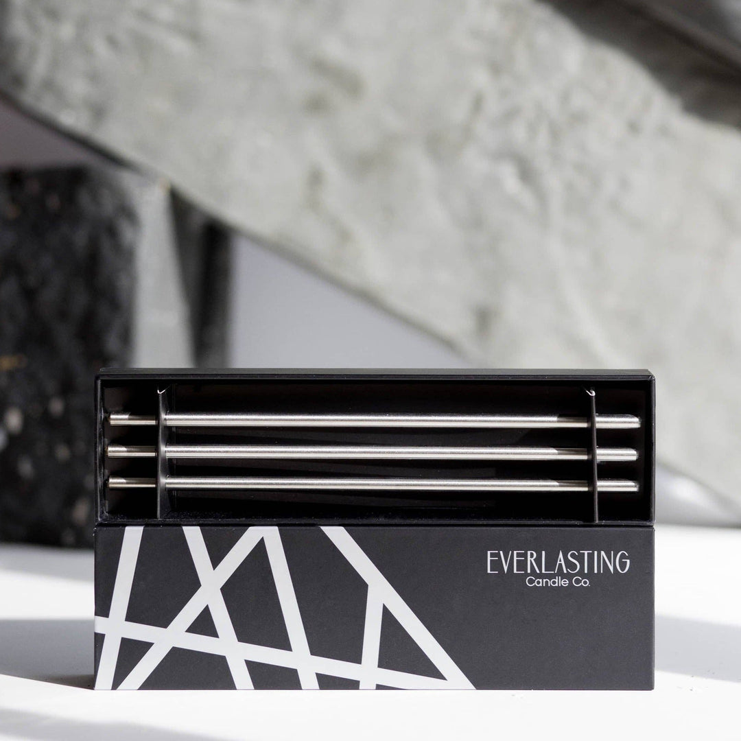 Silver Everlasting Candle Set - Merry PigletsEverlasting Candle Co.