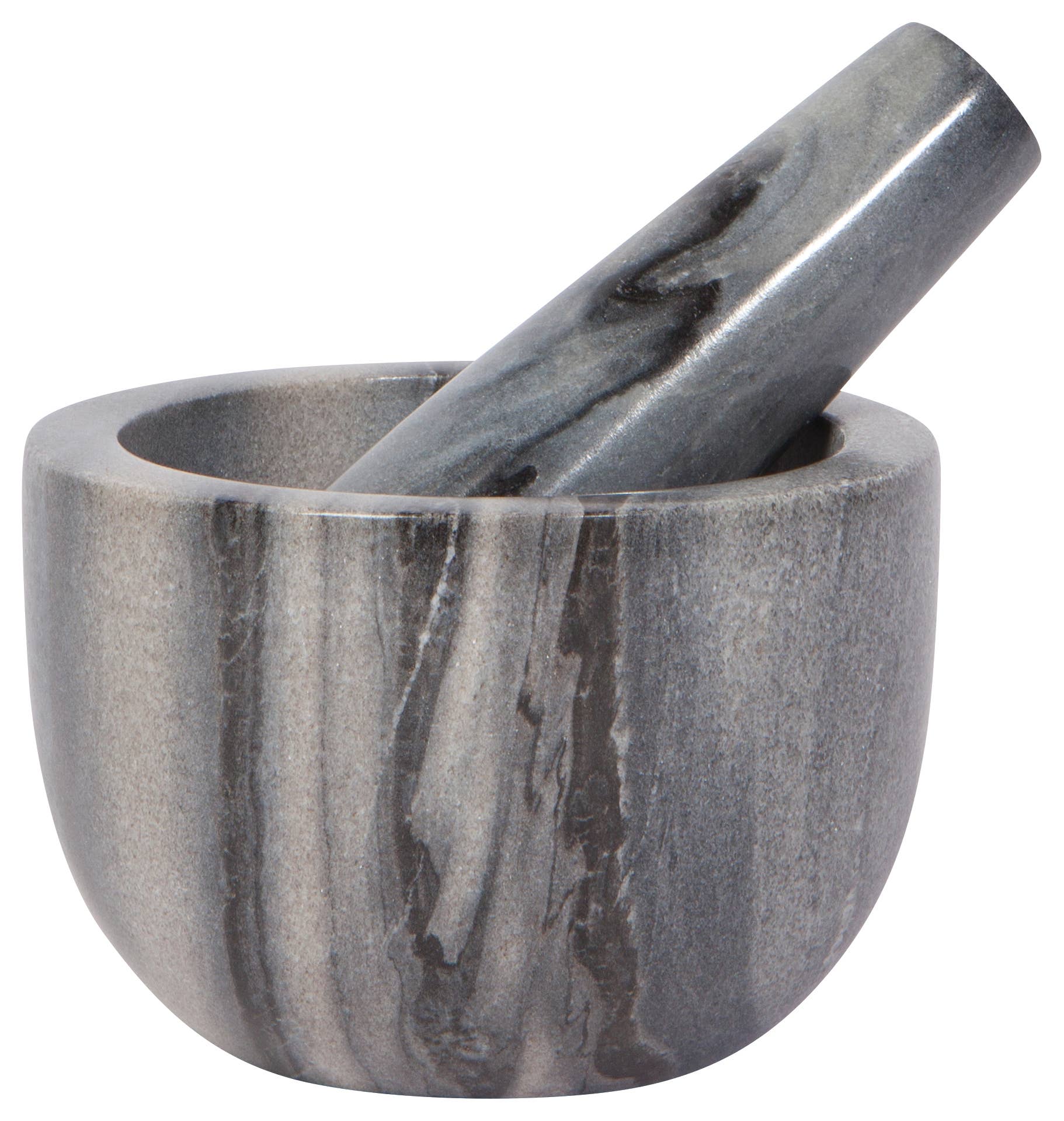 Slate Marble Mortar and Pestle - Thumbnail 4