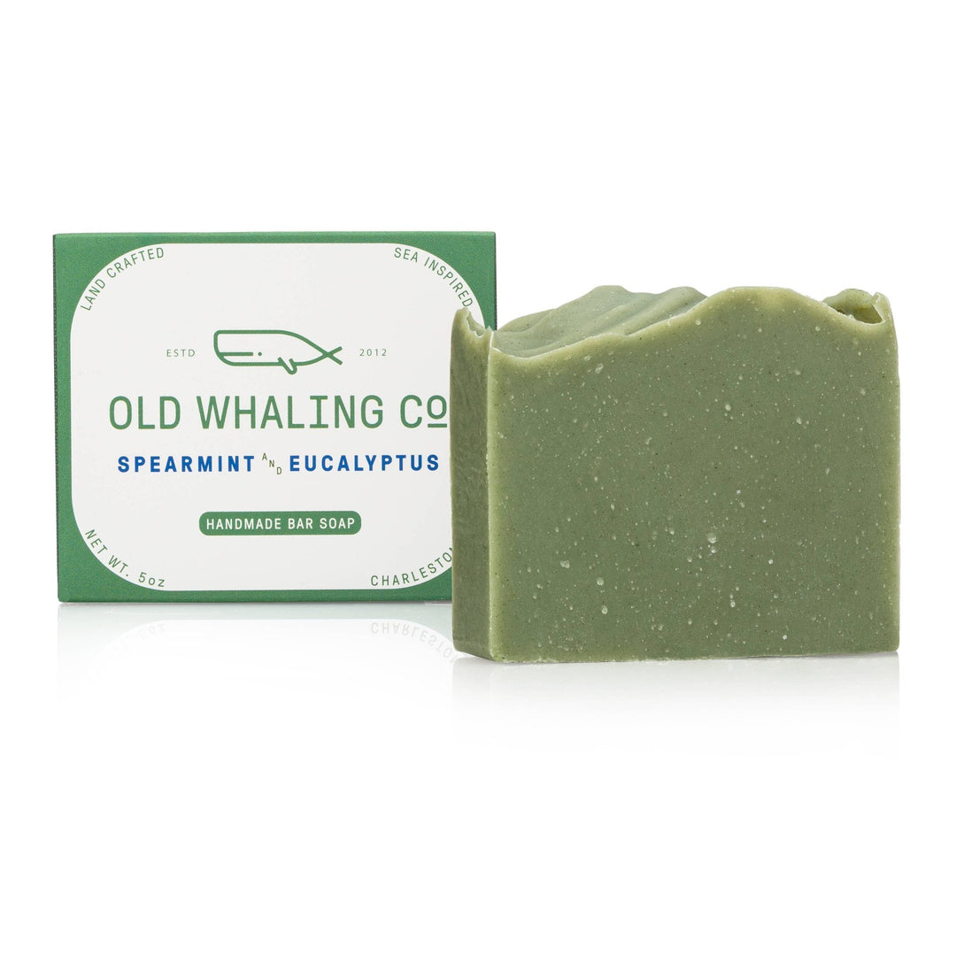 Spearmint & Eucalyptus Bar Soap - Merry PigletsOld Whaling Company