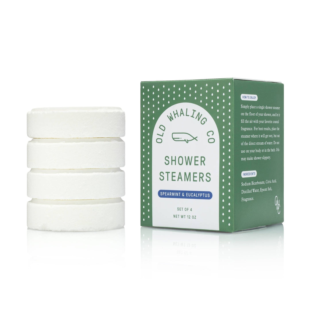 Spearmint & Eucalyptus Shower Steamers - Merry PigletsOld Whaling Company