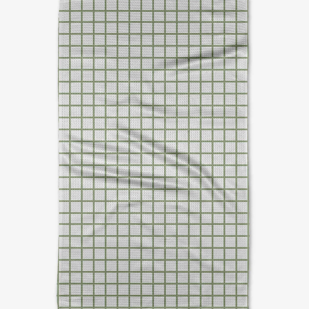 Sweet Mint Geometry Tea Towel - Merry PigletsGeometry