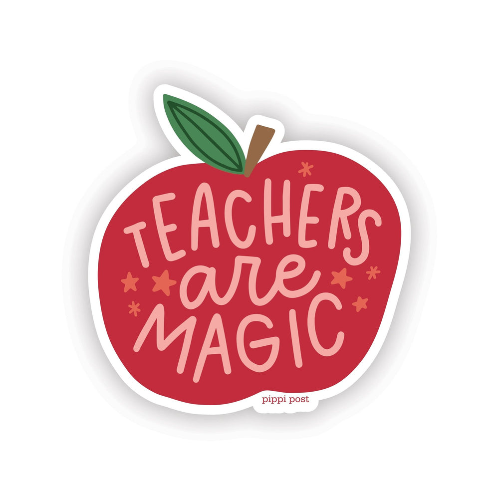 Teachers Are Magic Decal Sticker - Merry PigletsPippi Post