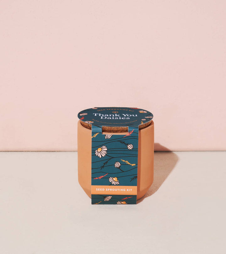 Tiny Terracotta - Thank You Daisies - Merry PigletsModern Sprout