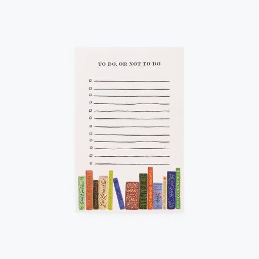 To Do, Or Not To Do Notepad - Merry PigletsRifle Paper Co.