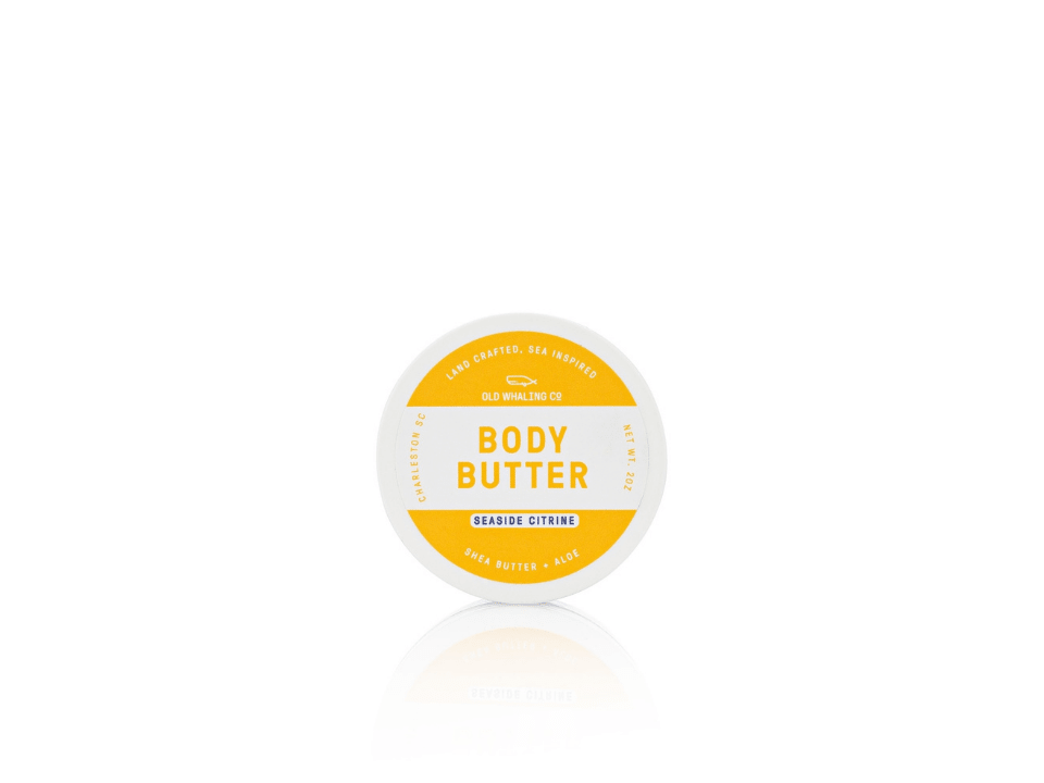 Travel Size Seaside Citrine Body Butter - Merry PigletsOld Whaling Company